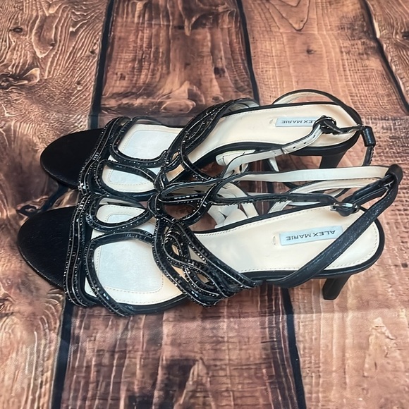 Alex Marie black Heels Size 10M - Picture 5 of 11